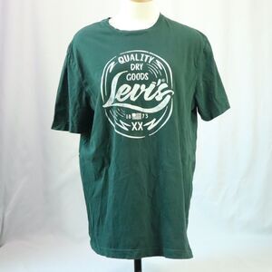 Levi's Green Short Sleeve T-shirt Size XL Quality Dry Goods